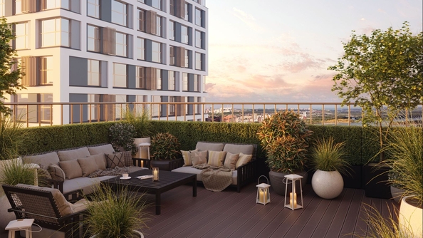 
  Продается студия 27.83 м², в ЖК Горская Лагуна. Фото 1.