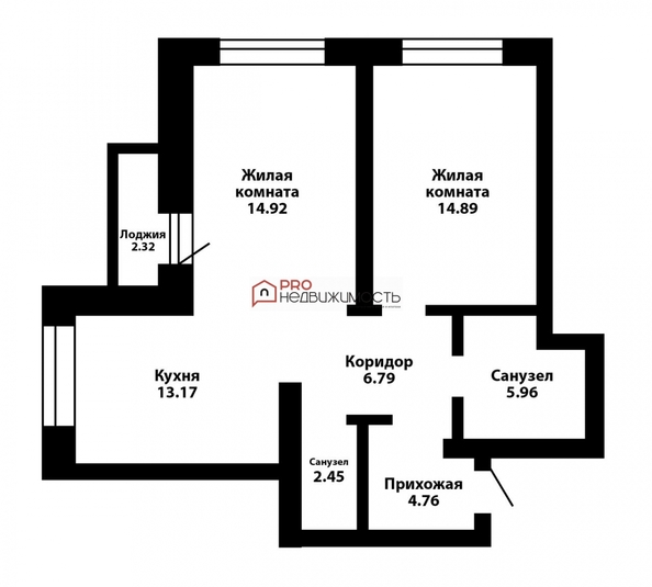 
  Продается 2-комн. квартира 64 м², в ЖК Дом на садовой. Фото 34.