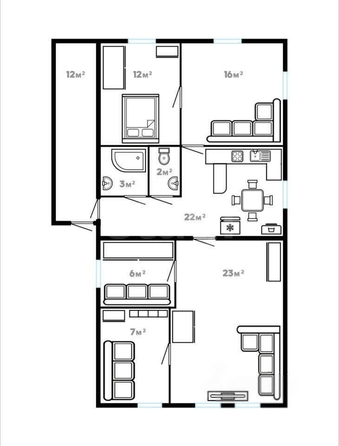 
  Продается дом 92.6 м². Фото 15.