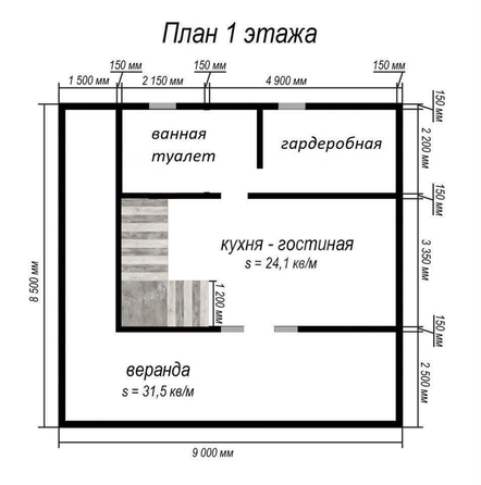 
  Продается дом 82.8 м². Фото 21.