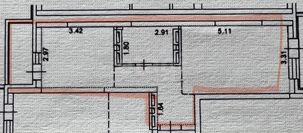 
  Сдается 1-комн. квартира 38 м². Фото 16.