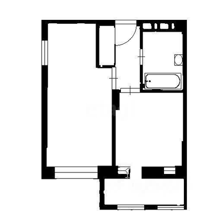 
  Сдается 1-комн. квартира 37 м². Фото 11.