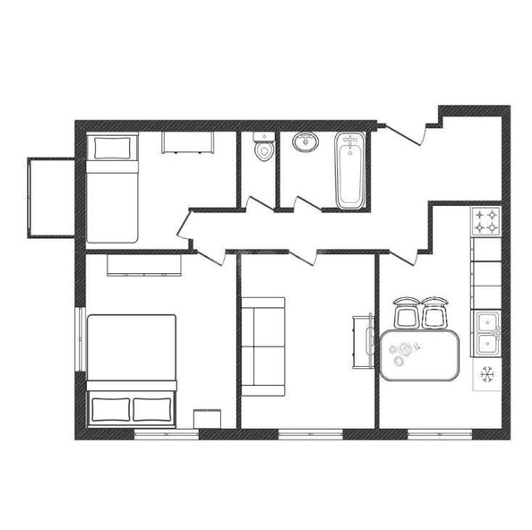 
  Продается 3-комн. квартира 80.3 м², в ЖК Ред Фокс, дом 6/1. Фото 4.
