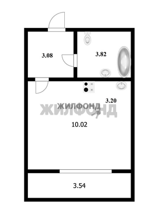 
  Продается студия 20 м². Фото 6.