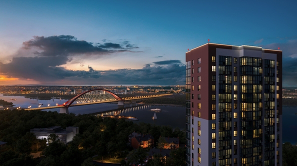 
  Продается 2-комн. квартира 53.26 м², в ЖК Расцветай на Бугринской роще. Фото 3.
