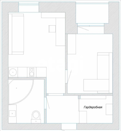 
  Продается 1-комн. квартира 35.3 м². Фото 10.