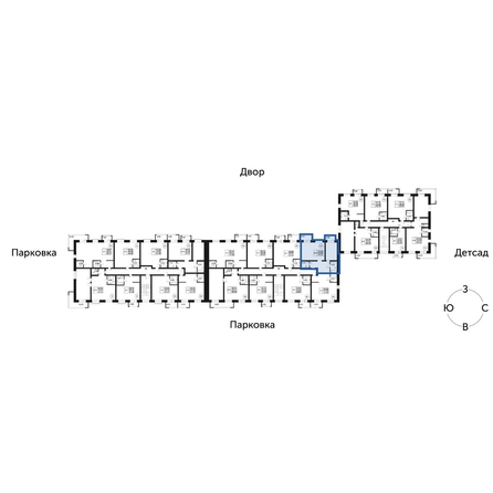 
  Продается 2-комн. квартира 74.71 м², в ЖК Спектр, дом 9. Фото 3.