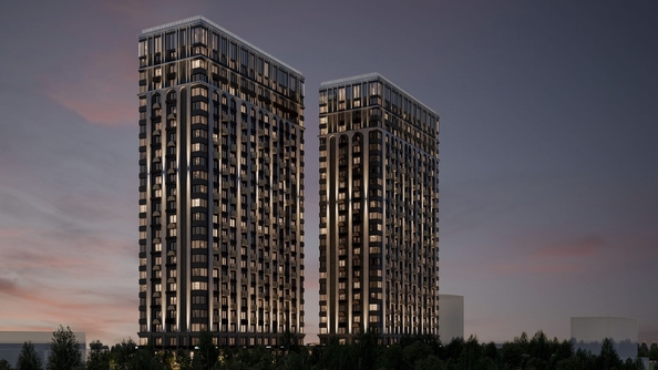 
  Продается 3-комн. квартира 80.58 м², в ЖК Пульсар, башня А. Фото 2.