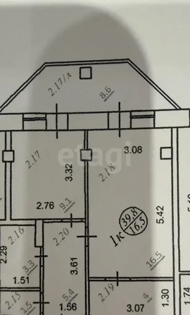 
  Продается 1-комн. квартира 48.9 м². Фото 2.