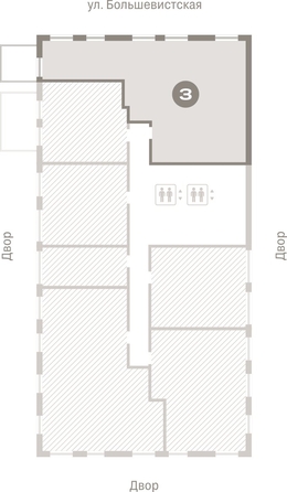 
  Продается 3-комн. квартира 121.3 м², в ЖК Европейский берег, дом 44. Фото 2.