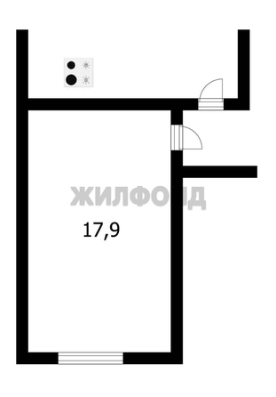 
  Продается комната 17.4 м². Фото 11.