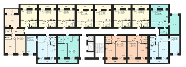 
  Продается 2-комн. квартира 46.66 м², в ЖК Дивногорский, дом 43. Фото 1.