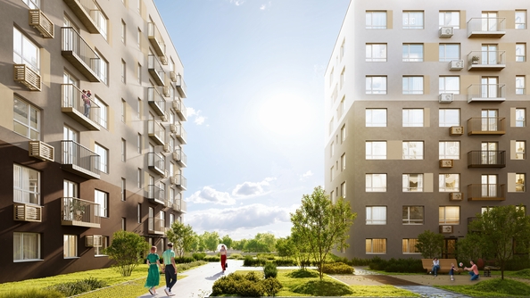 
  Продается 3-комн. квартира 90.83 м², в ЖК Дом в Мичуринском, блок 2. Фото 4.