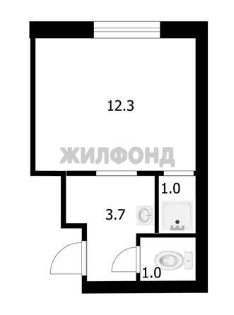 
  Продается студия 18 м². Фото 15.