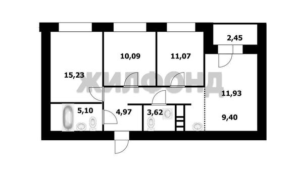 
  Продается 3-комн. квартира 83 м², в ЖК Мылзавод, дом 2. Фото 17.