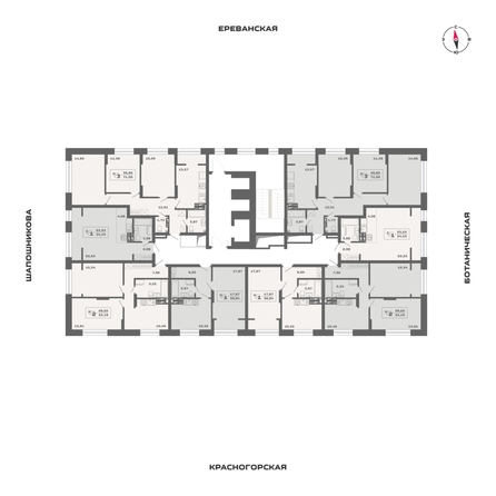 
  Продается 1-комн. квартира 38.84 м², в ЖК Ньютон, корпус 2. Фото 1.
