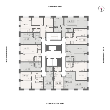 
  Продается студия 24.26 м², в ЖК Ньютон, корпус 1. Фото 1.