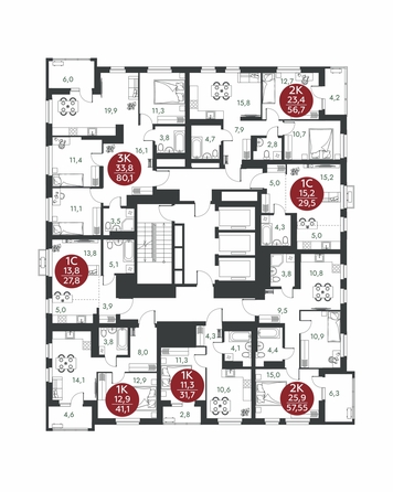 
  Продается студия 29.5 м², в ЖК Скандинавские кварталы, дом 1. Фото 1.