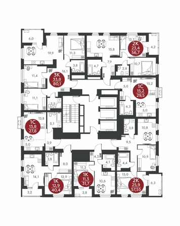 
  Продается 1-комн. квартира 40.4 м², в ЖК Скандинавские кварталы, дом 1. Фото 1.