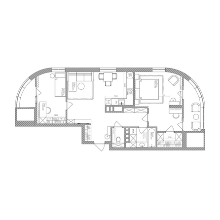 
  Продается студия 82.3 м², в ЖК Беринг, дом 2. Фото 2.