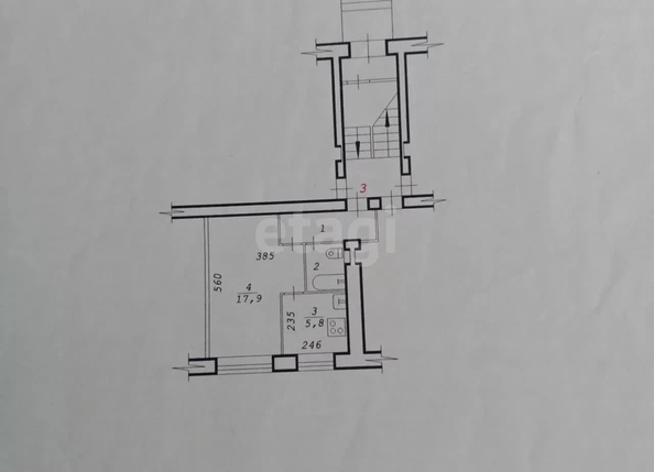 
  Продается 1-комн. квартира 31.1 м². Фото 2.