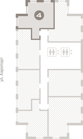 
  Продается 4-комн. квартира 120.08 м², в ЖК Авиатор, дом 3. Фото 7.
