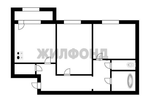 
  Продается 2-комн. квартира 57.9 м². Фото 12.