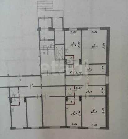 
  Продается 1-комн. квартира 54.3 м². Фото 1.