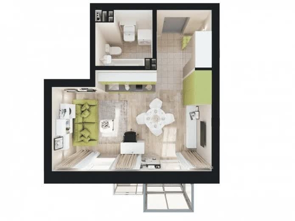
  Продается студия 18.2 м². Фото 3.