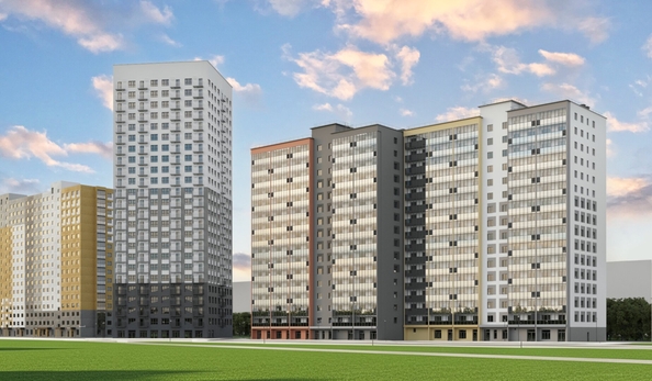 
  Продается 3-комн. квартира 77.26 м², в ЖК Семейный квартал, дом 4. Фото 2.