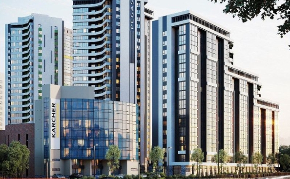 
  Продается 2-комн. квартира 62.65 м², в ЖК Пегас. Фото 3.