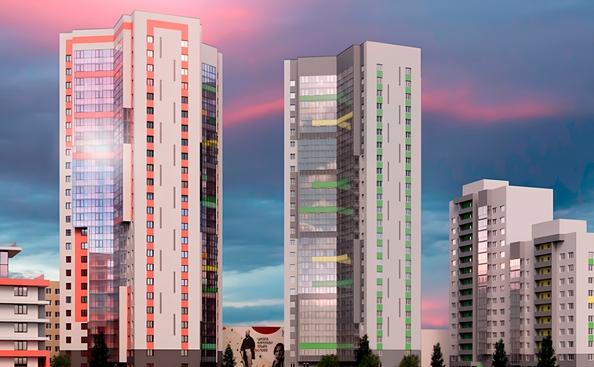 
  Продается 1-комн. квартира 36.18 м², в ЖК Пегас. Фото 2.