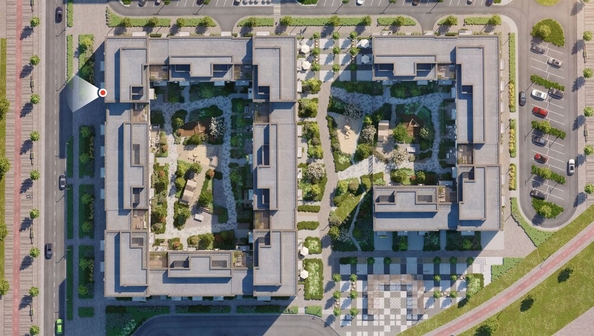 
  Продается 1-комн. квартира 44.36 м², в ЖК Пшеница, дом 5.2. Фото 1.