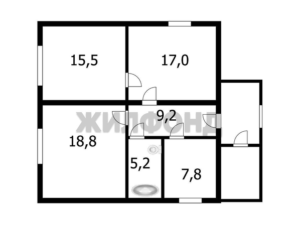 
  Продается дом 73.5 м². Фото 25.
