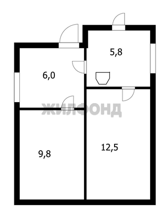 
  Продается дом 34.1 м². Фото 14.