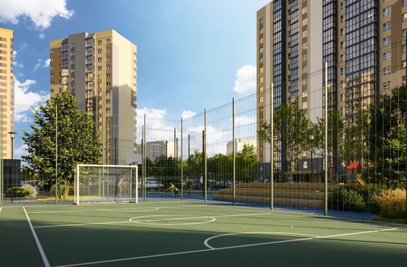 
  Продается студия 41.1 м², в ЖК Квартал на Игарской, дом 1. Фото 3.