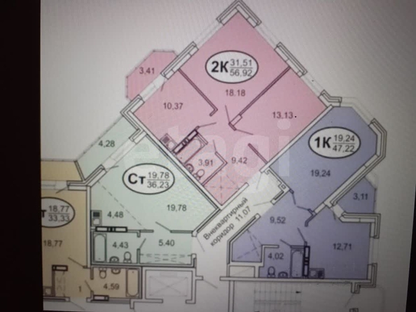 
  Продается студия 34 м². Фото 12.