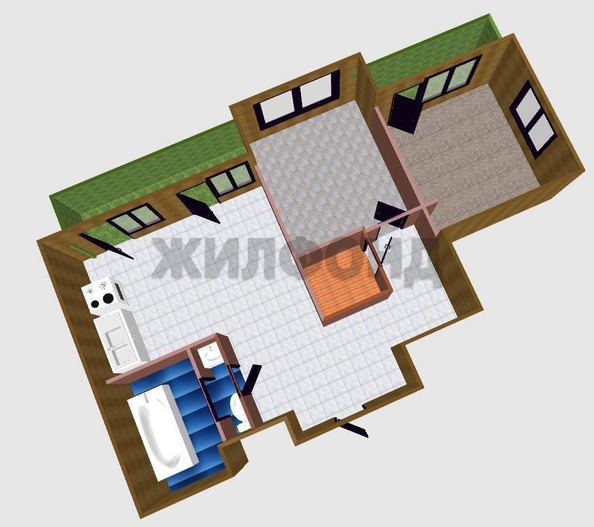 
  Продается 3-комн. квартира 78 м², в ЖК Чернышевский, корп 3.1. Фото 47.