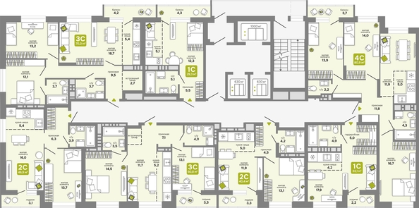 
  Продается студия 29.3 м², в ЖК Счастливый квартал, дом 2. Фото 1.