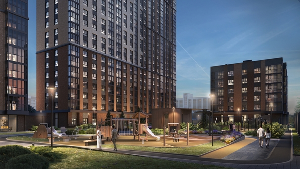 
  Продается 1-комн. квартира 33.6 м², в ЖК Счастливый квартал, дом 3. Фото 2.