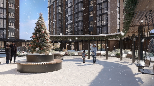 
  Продается 1-комн. квартира 33.6 м², в ЖК Счастливый квартал, дом 3. Фото 8.