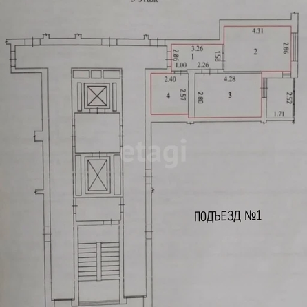 
  Продается 1-комн. квартира 35.8 м². Фото 7.