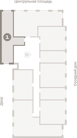 
  Продается 1-комн. квартира 50.13 м², в ЖК Европейский берег, дом 46. Фото 3.