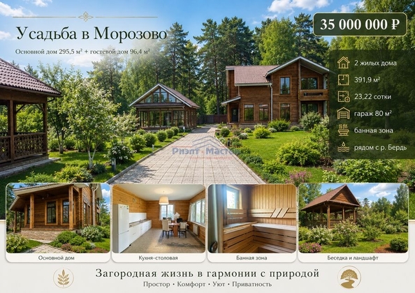 
  Продам коттедж 295 м². Фото 1.