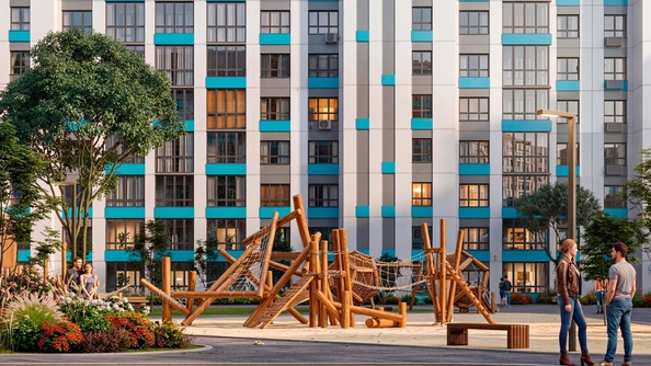 
  Продается 1-комн. квартира 42.5 м², в ЖК Акварельный 4.0. Фото 2.
