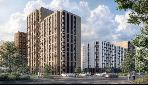 
  Продается 2-комн. квартира 41.5 м², в ЖК Гренландия, Лес дом №6. Фото 1.