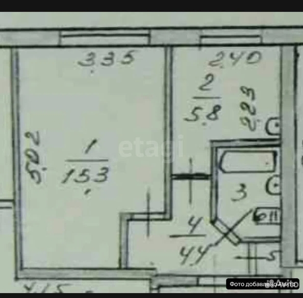 
  Продается 1-комн. квартира 28.7 м². Фото 2.