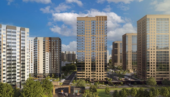 
  Продается 3-комн. квартира 82.2 м², в ЖК Квартал на Игарской, дом 4 пан. Фото 1.