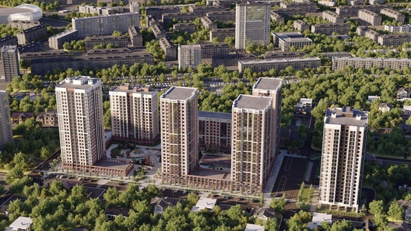 
  Продается 1-комн. квартира 41.5 м², в ЖК Калининский квартал, д 3. Фото 1.