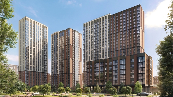 
  Продается 3-комн. квартира 60.7 м², в ЖК Счастливый квартал, дом 2. Фото 2.